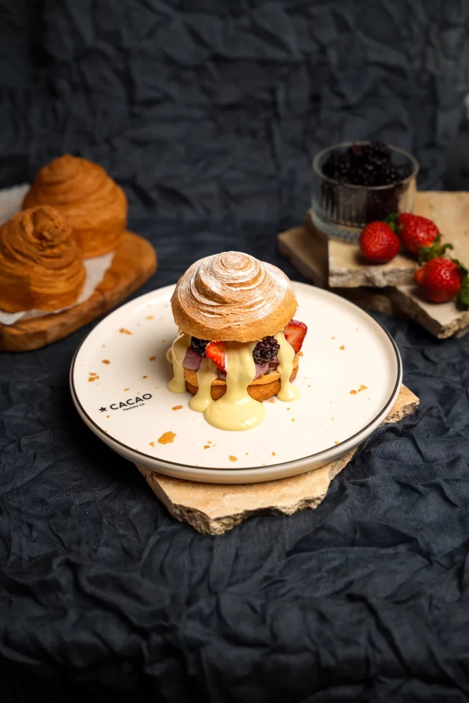 Roll Kruvasan (Kırmızı Meyveli)