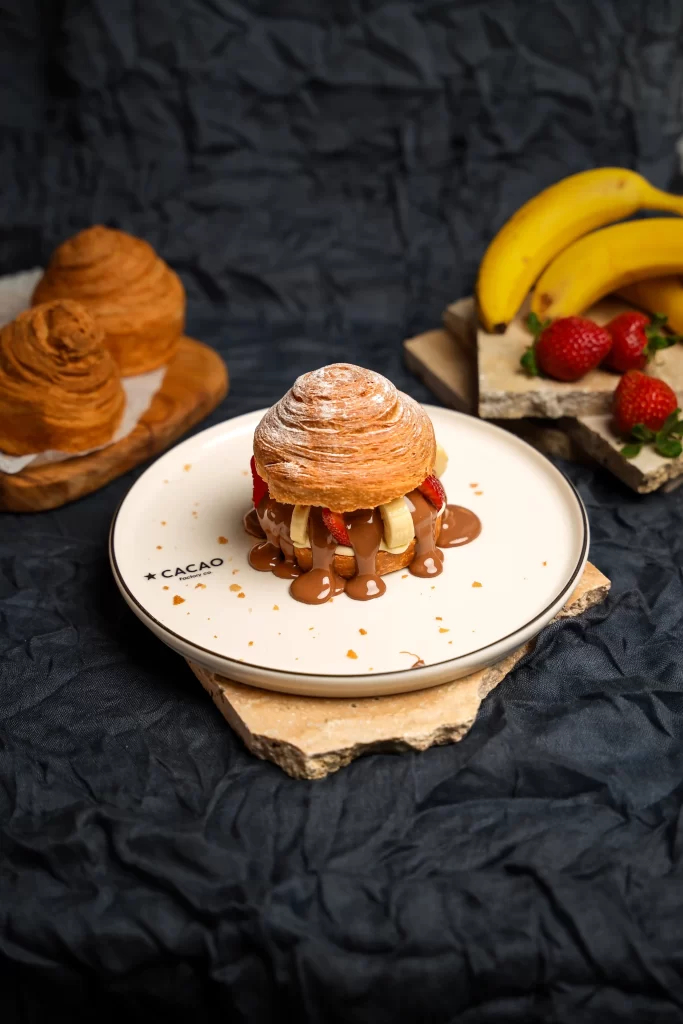 Roll Kruvasan (Sade Kremalı)